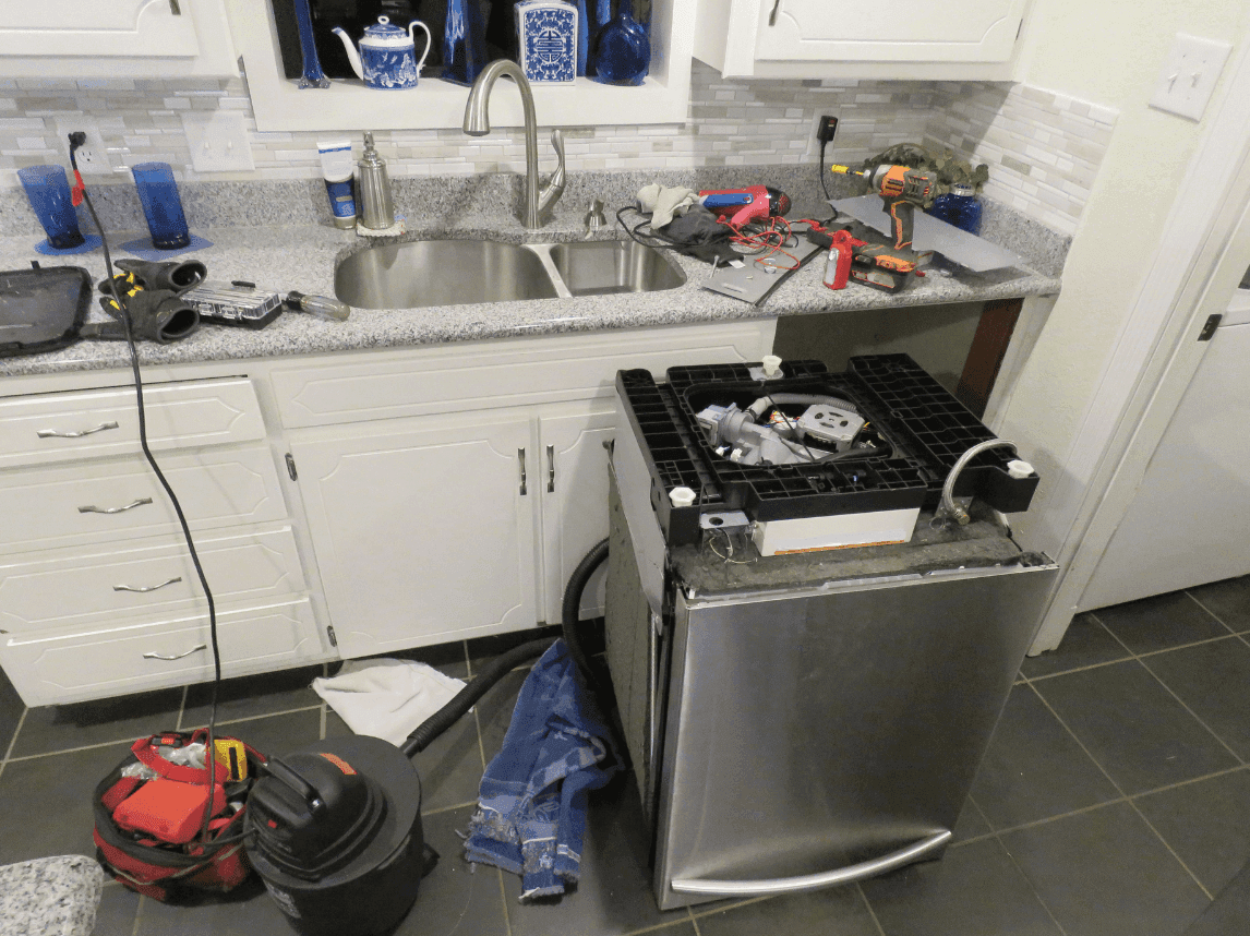 Residential dishwasher installation Dubai