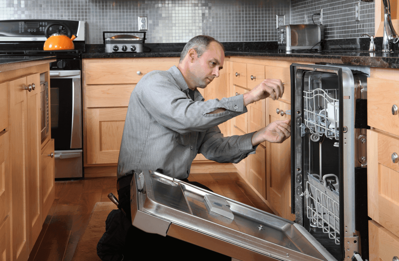 Residential dishwasher installation Dubai